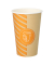Papstar Trinkbecher Coffee Line 0,3l 50St