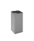 Wertstoffsammelbeh&auml;lter WSG QUADRO 79 21407, 70 Liter, rechteckig, silber