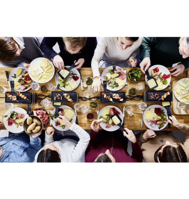 RE 2308 Plug & Share Raclette schwarz