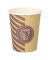 Papstar Trinkbecher Coffee Line 0,2l 50St