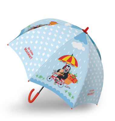 Regenschirm Maulwurf blau