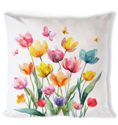 Kissenbezug 40x40 cm Fantasy Blumen