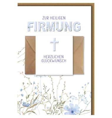 Firmungskarte Geldschein