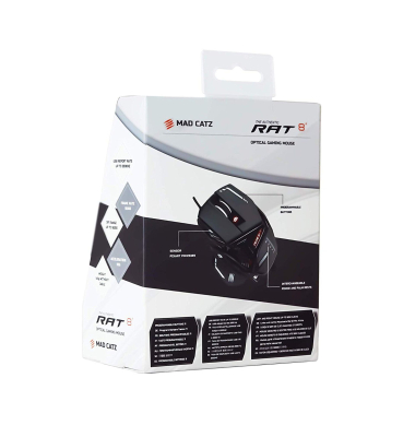 R.A.T. 8+ Black Optical Gaming Mouse