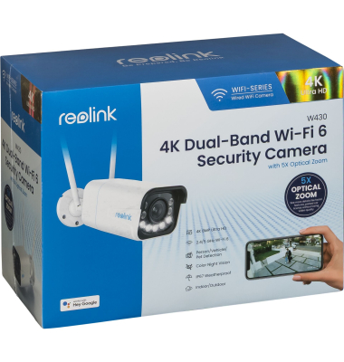 W430 4K Wi-Fi 6 Au&szlig;enkamera