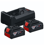 2xGBA18V 5.0Ah, GAL12V18 Starterkit