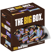 Schokolade Big Box Minis sort 1900g