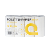 Toilettenpapier  T3F250-Z-64R, 3-lagig, hochwei&szlig;, 250 Blatt/Rolle,