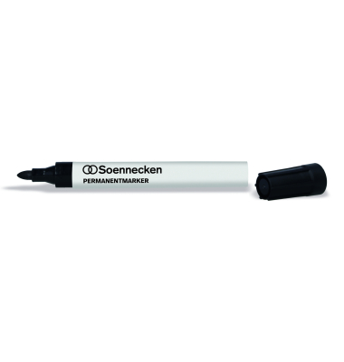 Permanentmarker 0026, schwarz, 1,5-3mm Rundspitze