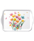 Tablett 13x21 cm Fantasy Blumen