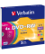 Verbatim DVD+RW 4,7GB 4x Speed Colour Surface Slimcase
