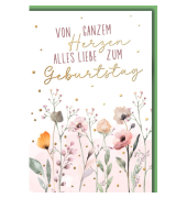 Geburtstagskarten 512833 11,5x17 cm 115mm x 170mm (BxH) bunt