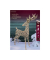 Lichtfigur Rentier LED 18x65x130cm Weihnachten