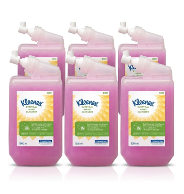 Handseife fl&uuml;ssig 6331 Everyday, blumig, 1000 ml, Nachf&uuml;llkartusche