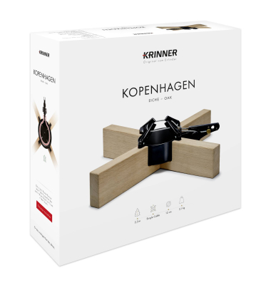 Kopenhagen Schwarz 2,5 m 12 cm Christbaumst&auml;nder
