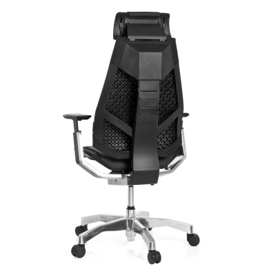 Drehstuhl GENIDIA PRO Leder sw