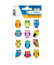 3224 Magicsticker Schmucketikett Glitter Eule