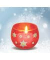 3916 Weihnachten Irisfol Schmucketikett Sterne gold