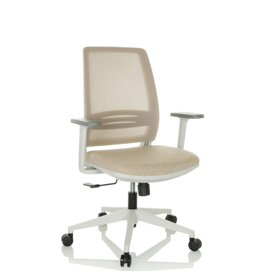 Drehstuhl PROFONDO ECO W Netz / Stoff be