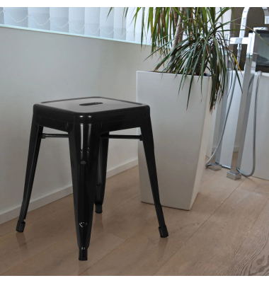 Sitzhocker 645000 VANTAGGIO, schwarz