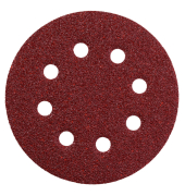 25 Haftschleifbl&auml;tter 125 mm sort