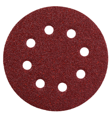 25 Haftschleifbl&auml;tter 125 mm sort