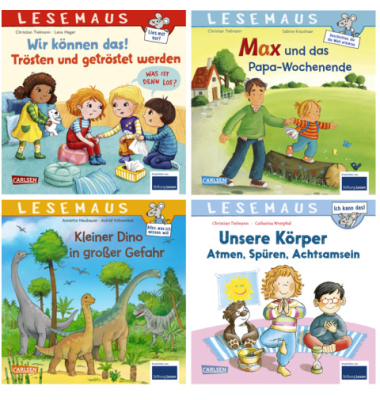 Kinderbuch Lesemaus Novit&auml;ten sortiert