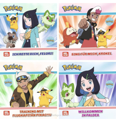 Bilderbuch Pok&eacute;mon sortiert