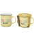 Kaffeebecher Happy Greetings gelb
