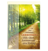 Gl&uuml;ckwunschk. zur best. Gesellenpr&uuml;fung