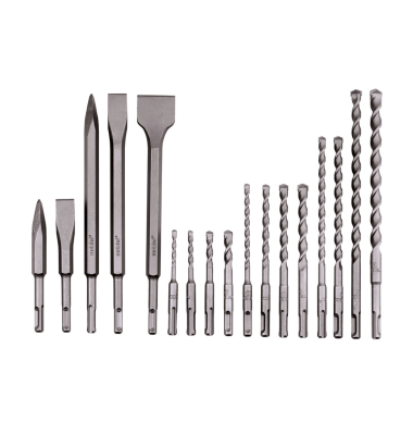 SDS-plus Bohrer-Meissel- set SP,17-tlg.