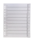 Trennbl&auml;tter 1440 grau 230g 