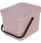Sort & Go Abfallbeh&auml;l. Lilac Pink 6 L