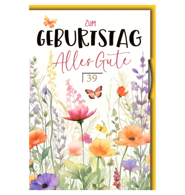 Geburtstagskarte Drehzahl