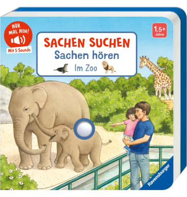 H&ouml;r mal hin -Sachen suchen,h&ouml;ren: Im Zoo