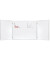 Whiteboard klappbar K2109, 150/300x100cm (BxH), lackiert, Aluminiumrahmen