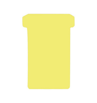 T-Einsteckkarte TK304 Gr&ouml;&szlig;e 3, gelb