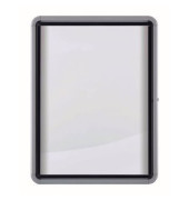 Schaukasten Premium Plus 1902579, 8xA4 (A1), grau, magnetisch