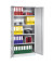 Aktenschrank 100064, Stahl abschließbar, 5 OH, 92 x 195 x 42 cm, lichtgrau