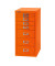 Schubladenschrank MultiDrawer™ 29er Serie L298103, Stahl, 8 Schubladen (Vollauszug), A4, 38 x 59 x 27,8 cm, orange