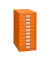 Schubladenschrank MultiDrawer™ 29er Serie L2910103, Stahl, 10 Schubladen (Vollauszug), A4, 27,9 x 59 x 38 cm, orange