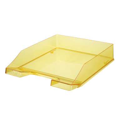 Briefablage 1024 A4 / C4 gelb-transparent stapelbar