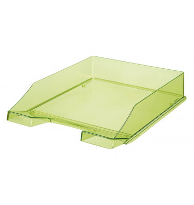 Briefablage 1024 A4 / C4 grün-transparent stapelbar