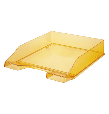 Briefablage 1024 A4 / C4 orange-transparent stapelbar Briefablage 1024 A4 / C4 orange-transparent stapelbar