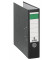 Ordner Grüner Balken 18403, A4 80mm breit Karton Wolkenmarmor schwarz