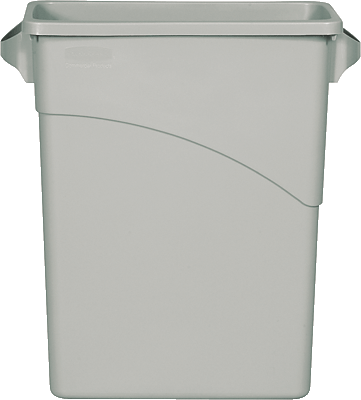 Rubbermaid Abfallcontainer SLIM JIM 60 Liter grau