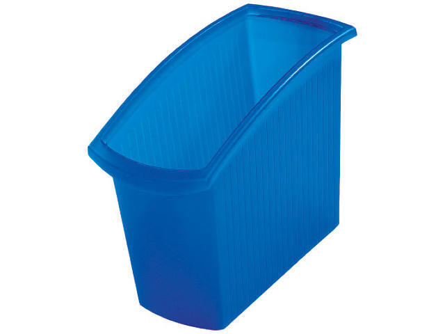 Han Papierkorb Mondo 18 Liter blau-transluzent