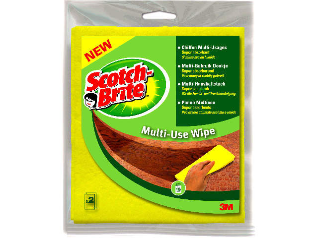 Scotch-Brite Multi-Haushaltstuch für Staub/Wischen gelb