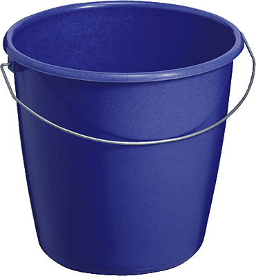 NoName Eimer 5 Liter blau Stahlbügel