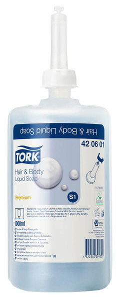 Tork Flüssigseife 420601 Premium Hair & Body S1